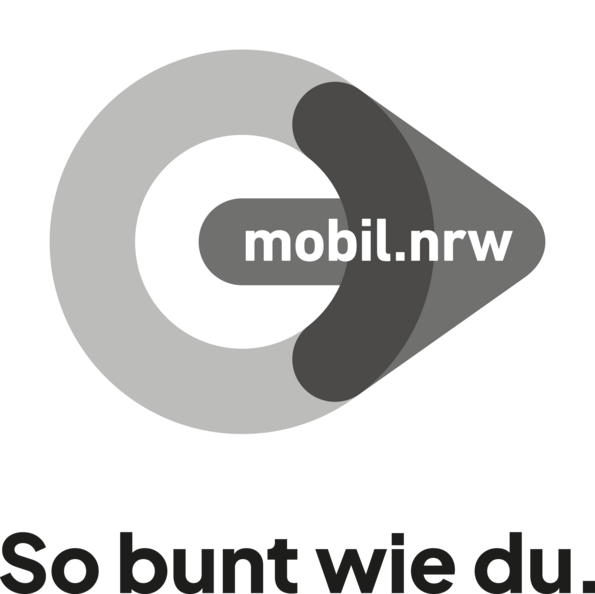 mobil.nrw Logo 1c RGB mit Claim